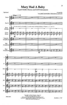 Mary Had A Baby von Valerie J. Crescenz 