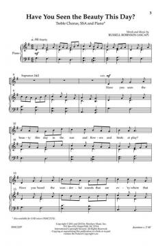 Have You Seen The Beauty This Day von Russell Robinson 