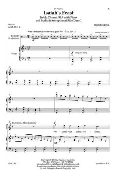 Isaiah's Feast von Thomas Bell 