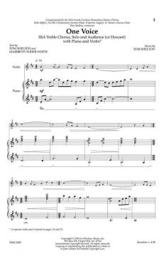 One Voice von Tom Shelton 