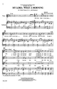 My Lord, What A Morning 