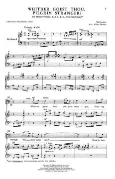 Whither Goest Thou, Pilgrim Stranger? 