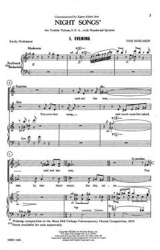 Night Songs von Tom Benjamin 