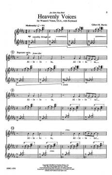 Heavenly Voices von Gilbert M. Martin 