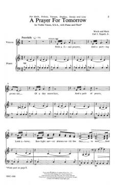 A Prayer For Tomorrow von Carl Nygard 