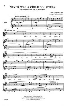 Never Was A Child So Lovely 