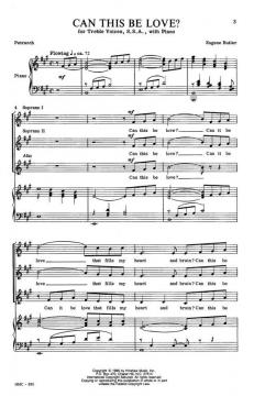 Can This Be Love? von Eugene Butler 