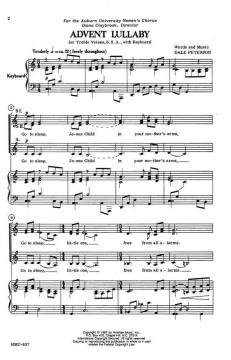 Advent Lullaby von Dale Peterson 