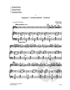 Sonatina von Béla Bartók 