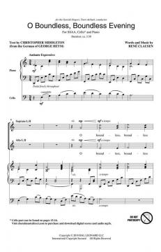 O Boundless, Boundless Evening von Rene Clausen 