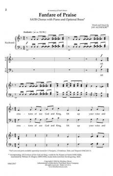 Fanfare of Praise von Jay Althouse 