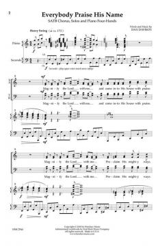 Everybody Praise His Name von Dan Davison 