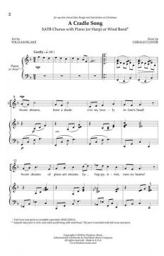 Cradle Song von William Blake 