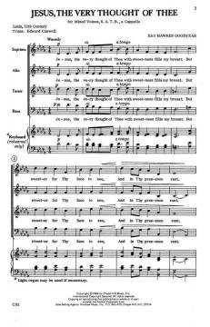 Jesus, The Very Thought Of Thee von Kay Hawkes GoodyearKay Hawkes Goodyear 