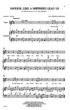 Saviour, Like A Shepherd Lead Us von Kay Hawkes GoodyearKay Hawkes Goodyear 