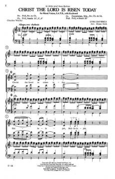 Christ The Lord Is Risen Today 