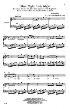 Silent Night, Holy Night von Franz Xaver Gruber 