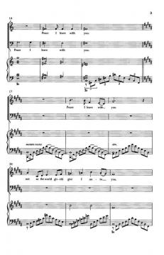 Peace I Leave With You von Diane Bish 