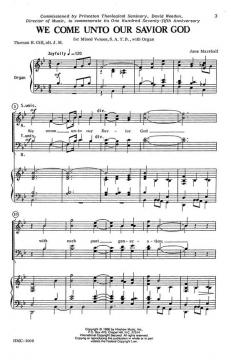 We Come Unto Our Savior God von Jane MarshallJane Marshall 