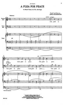 A Plea For Peace von Edwin Penhorwood 