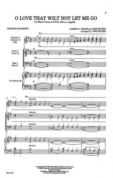 O Love That Wilt Not Let Me Go 