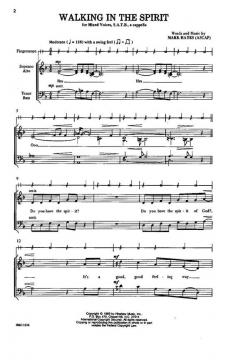 Walking In The Spirit von Mark Hayes 