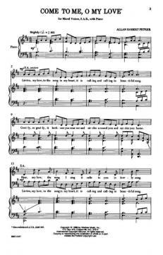 Come To Me, O My Love von Allan Robert PetkerAllan Robert Petker 