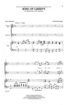 Song Of Liberty von Eugene Butler 