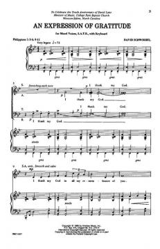 An Expression Of Gratitude von David Schwoebel 