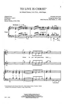 To Live Is Christ von John D. Hatton 