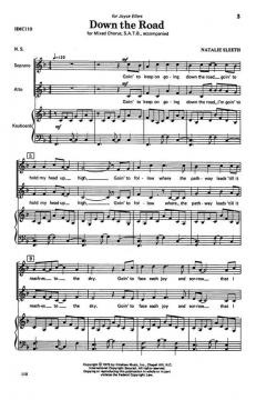 Down The Road von Natalie Sleeth 