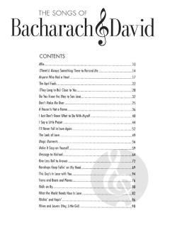 Songs of Bacharach and David 