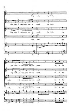 Sing Forth, O Earth, Your Music Sound von Hal H. Hopson 