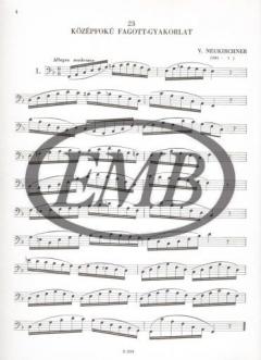 23 Bassoon Exercises (Wenzel Neukirchner) 