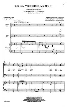 Adorn Yourself, My Soul von Johann Fr. PeterJohann Fr. PeterKarl Kope 