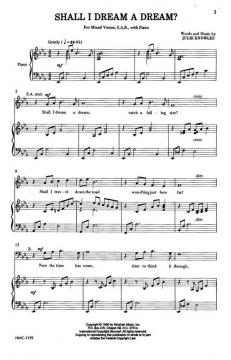 Shall I Dream A Dream von Julie Knowles 