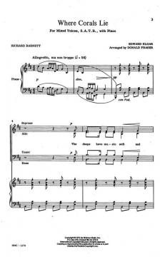 Where Corals Lie von Edward Elgar 