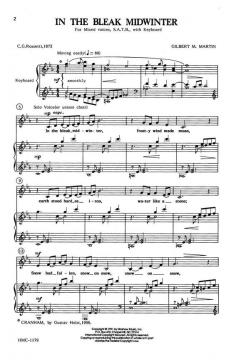 In The Bleak Midwinter von Gilbert M. Martin 