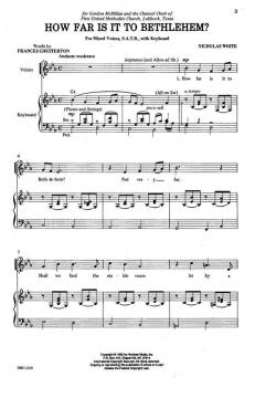 How Far Is It To Bethlehem? von Nicholas WhiteNicholas White 