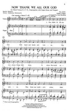 Now Thank We All Our God von Johann CruegerJohn Hotchkis 