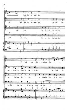 Come, Let's Rejoice von John Amner 