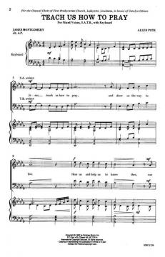 Teach Us How To Pray von Allen Pote 