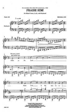 Praise Him von Michael Cox 