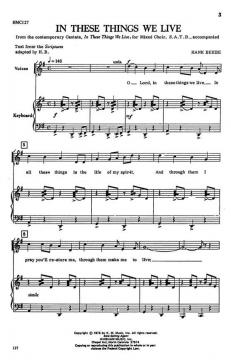 In These Things We Live von Hank Beebe 