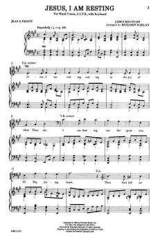 Jesus, I Am Resting von James Mountain 