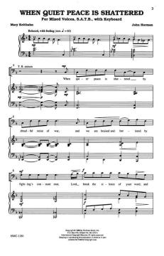 When Quiet Peace Is Shattered von John HormanJohn Horman 