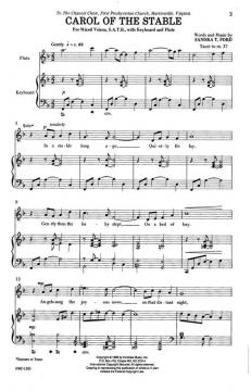 Carol Of The Stable von Sandra T. Ford 