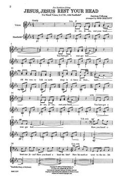 Jesus, Jesus, Rest Your Head von Robert Chilcott 