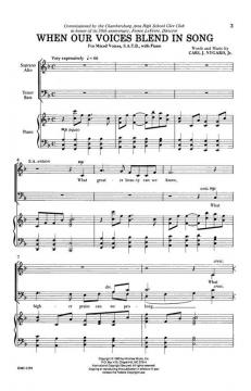 When Our Voices Blend In Song von Carl Nygard 