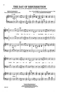 The Day Of Resurrection von Paul Leddington Wright 